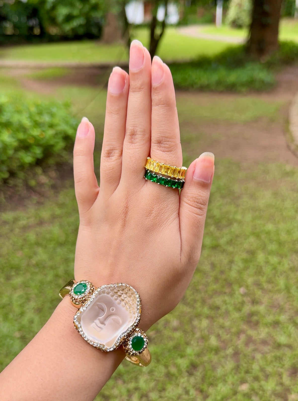 Serene buddha bracelet