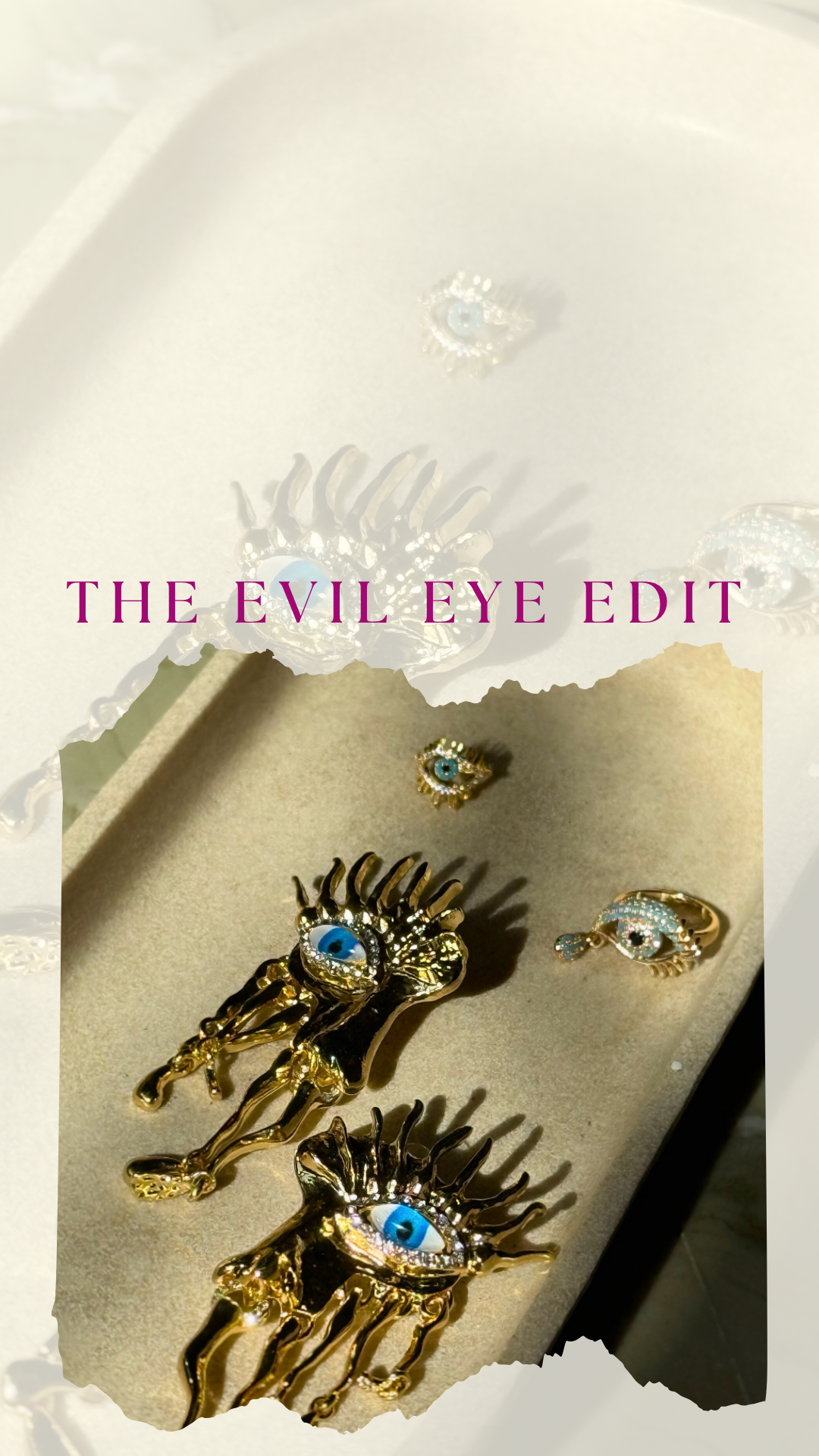 Evil eye jewellery