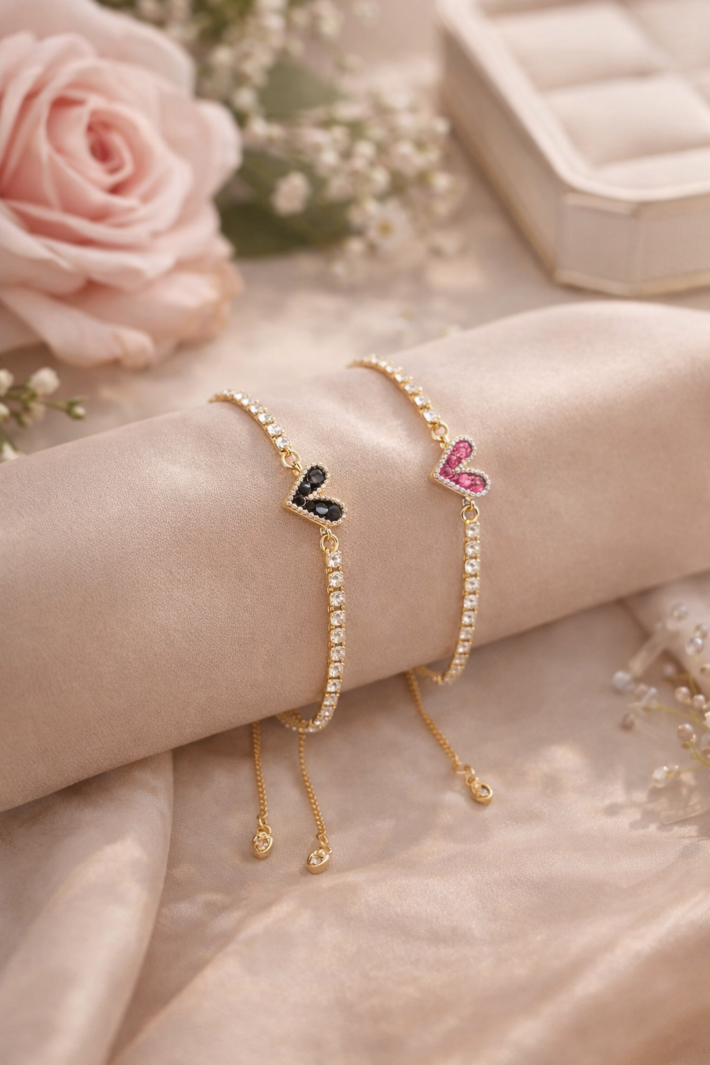 Flirty Hearts Bracelet