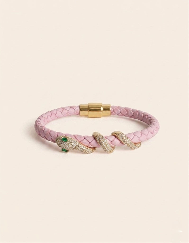 Serpentini leather bands