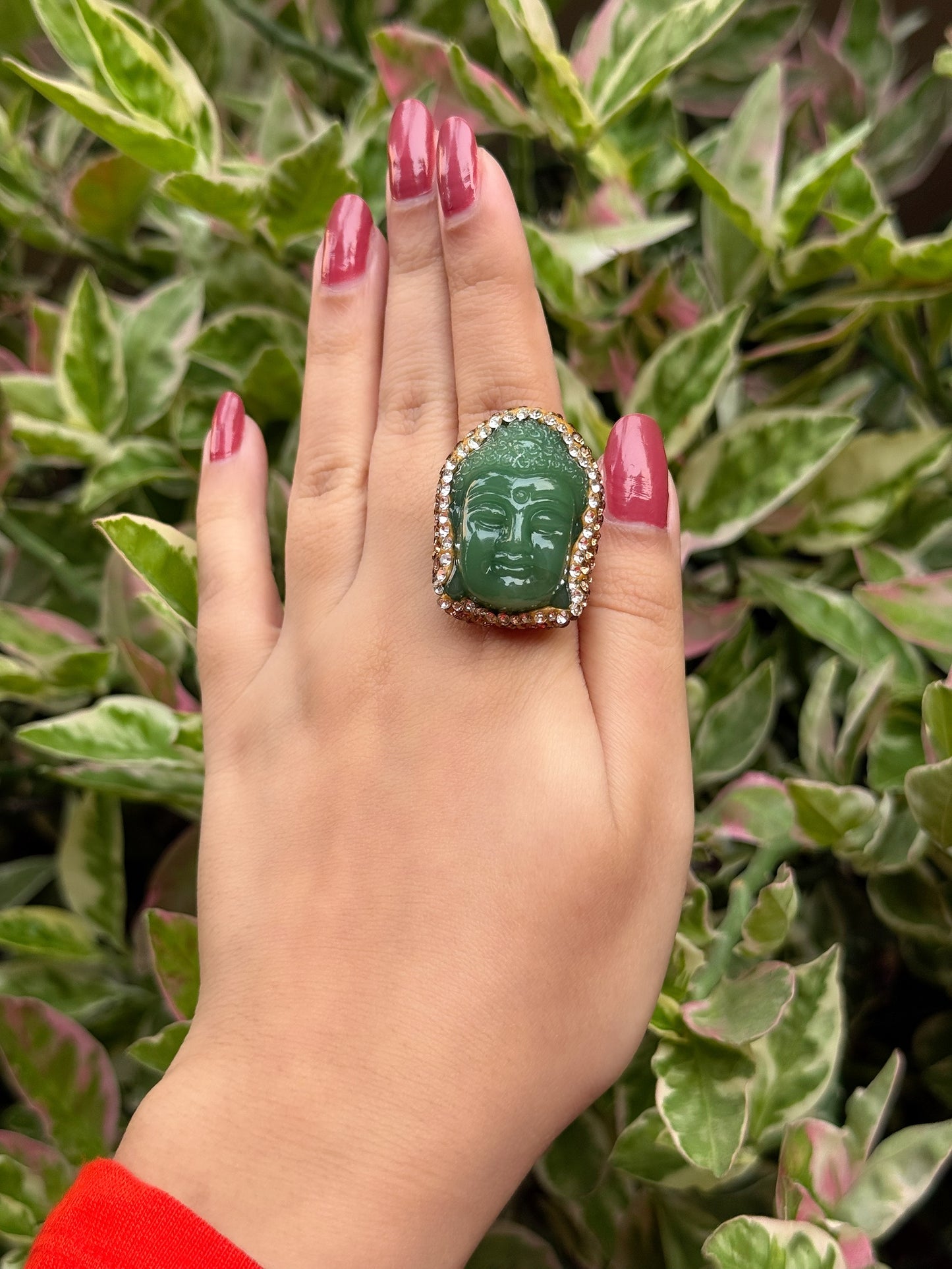 Serene Buddha Ring