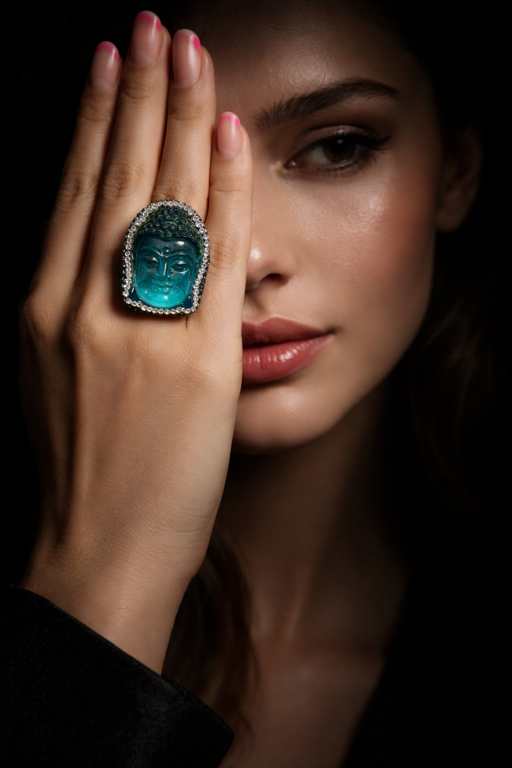 Serene Buddha Ring