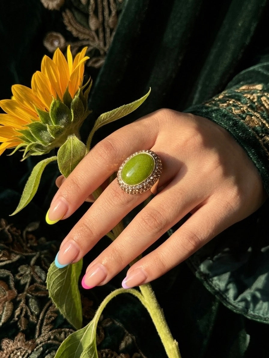 Olive Sultana Ring