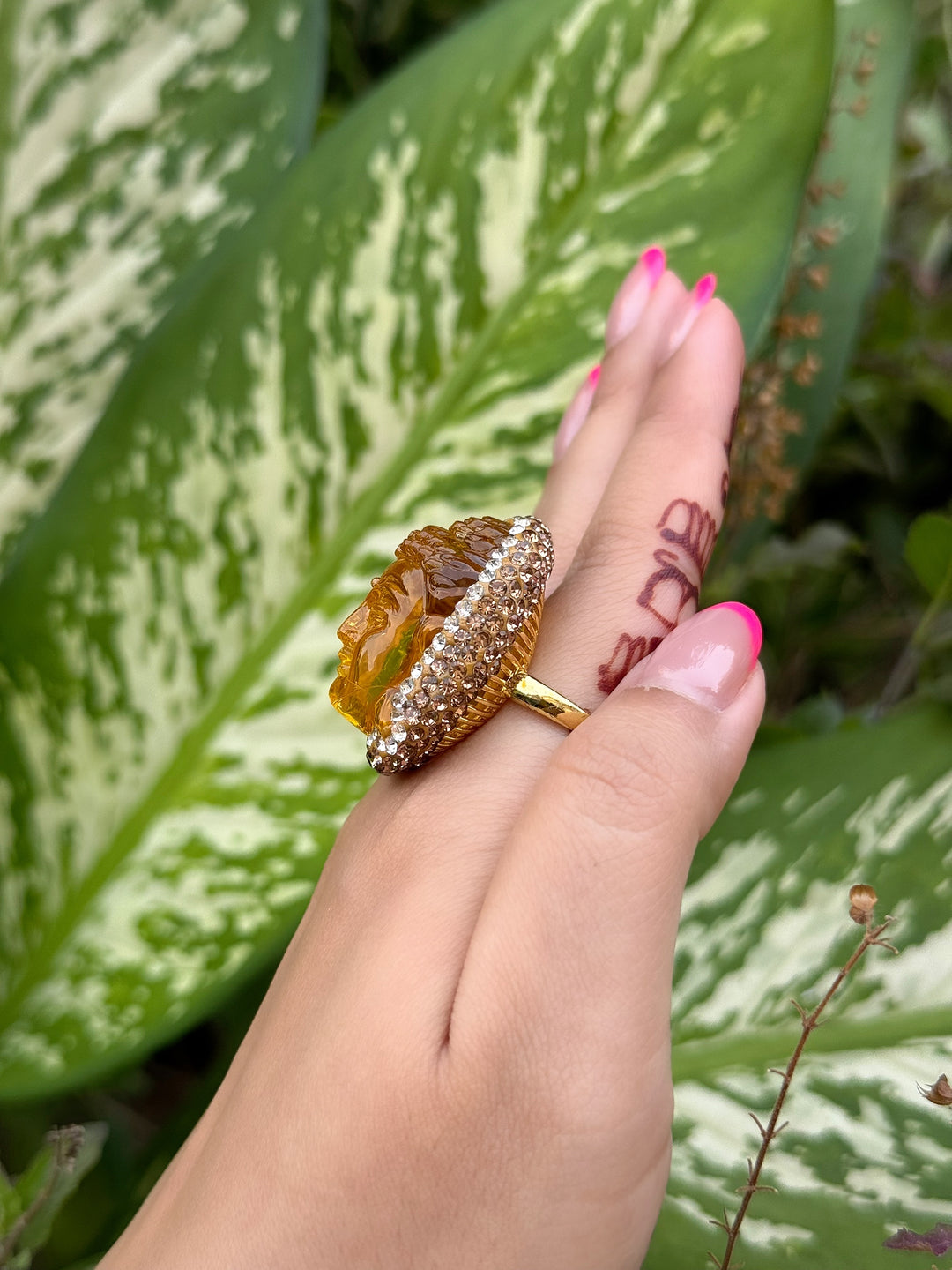 Serene Buddha Ring