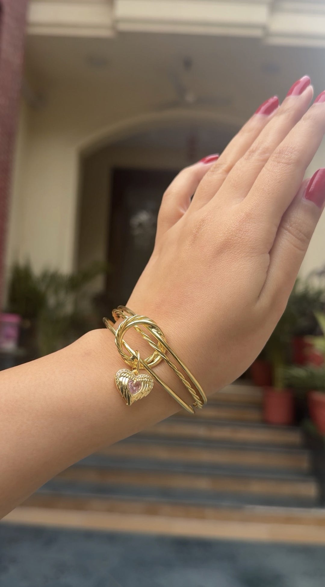 Infinite Romance Cuff