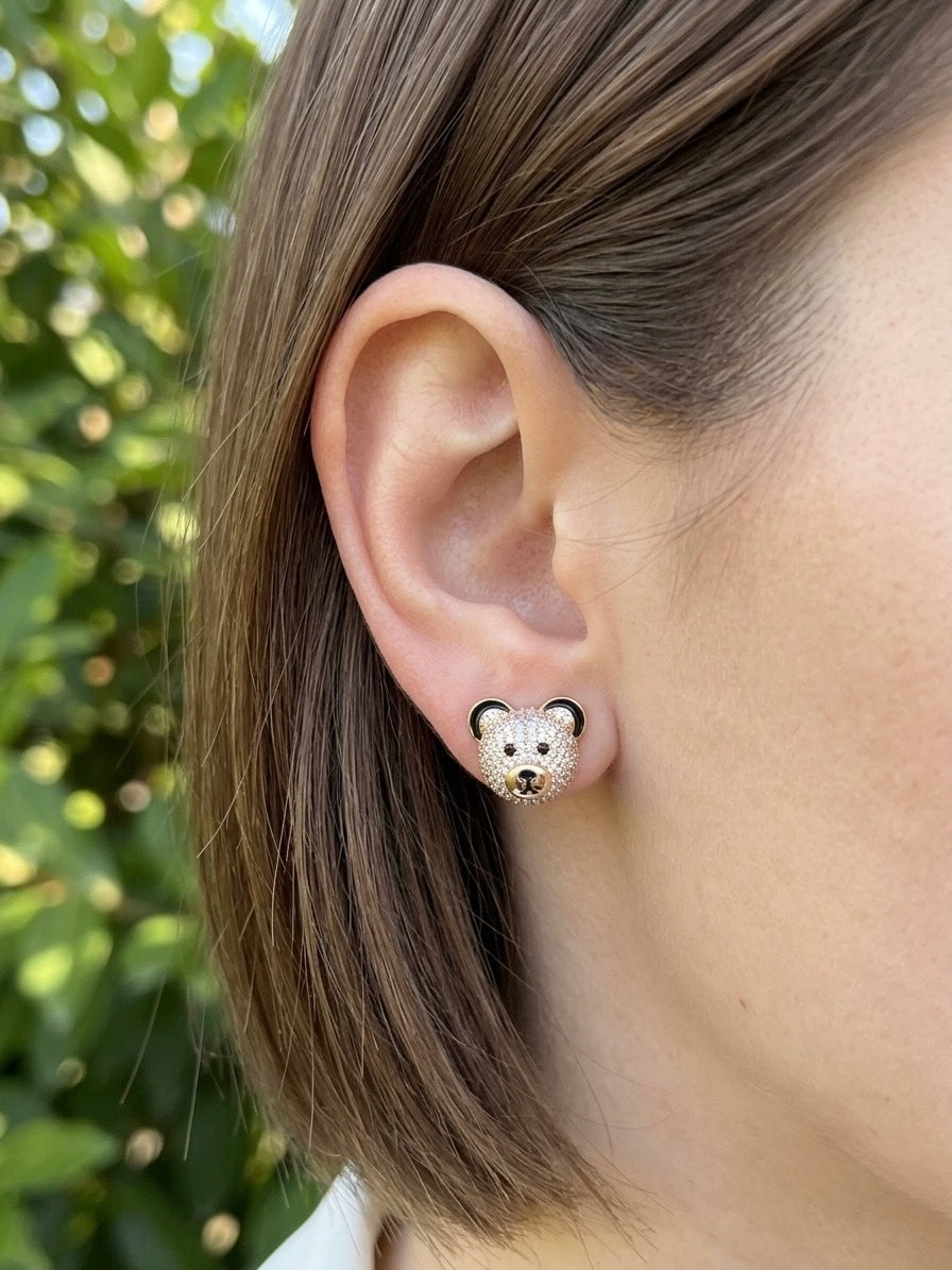 Teddy Charmer Studs