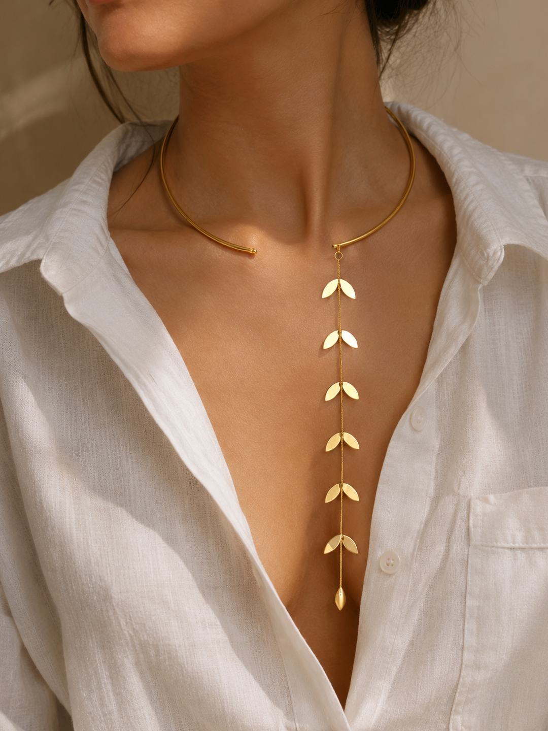 Golden Vine Choker