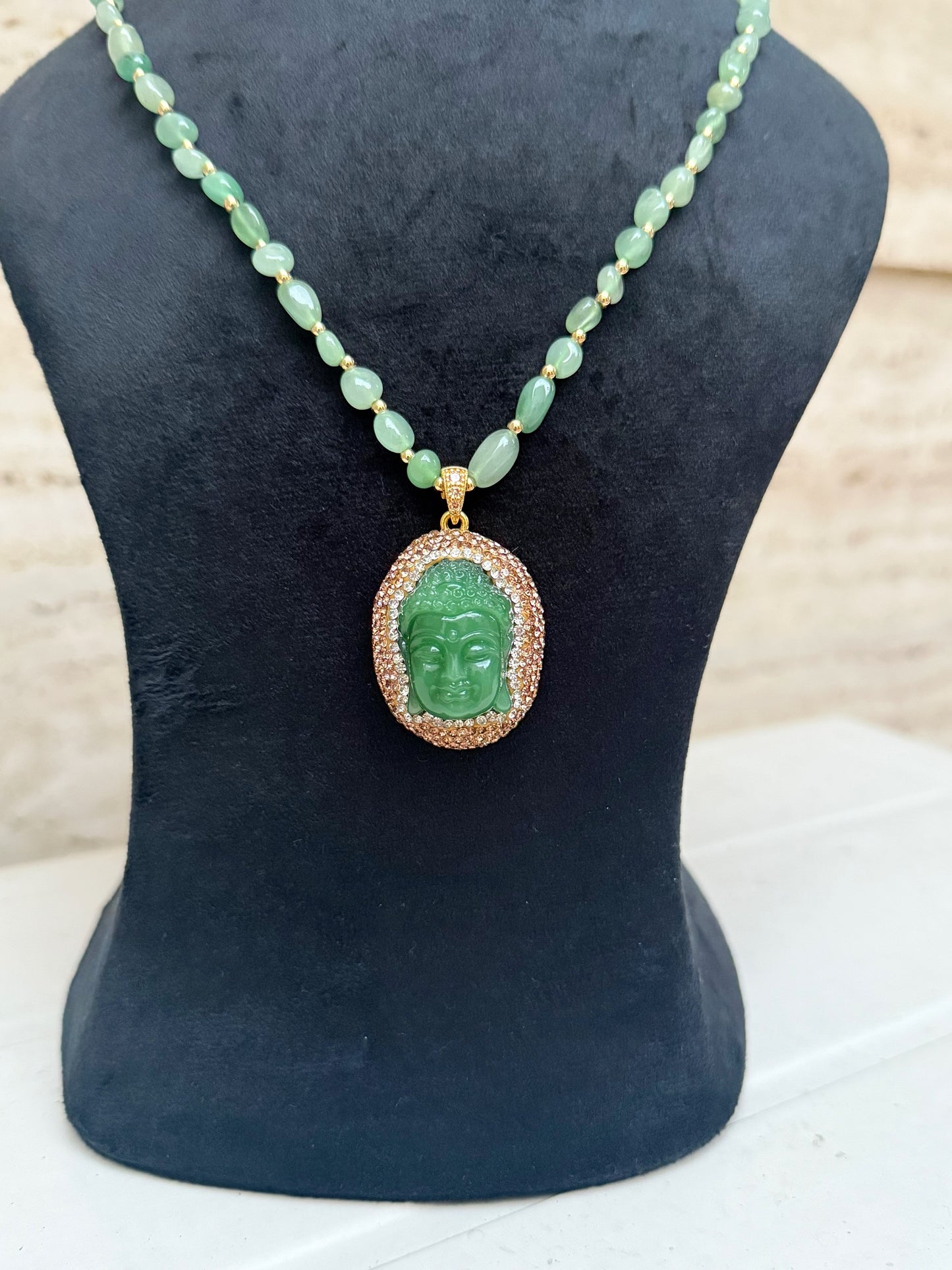 Serene Buddha Necklace
