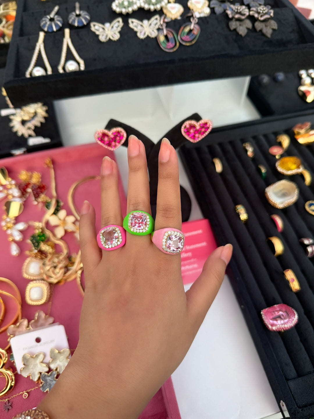 Pastel Candy Rings