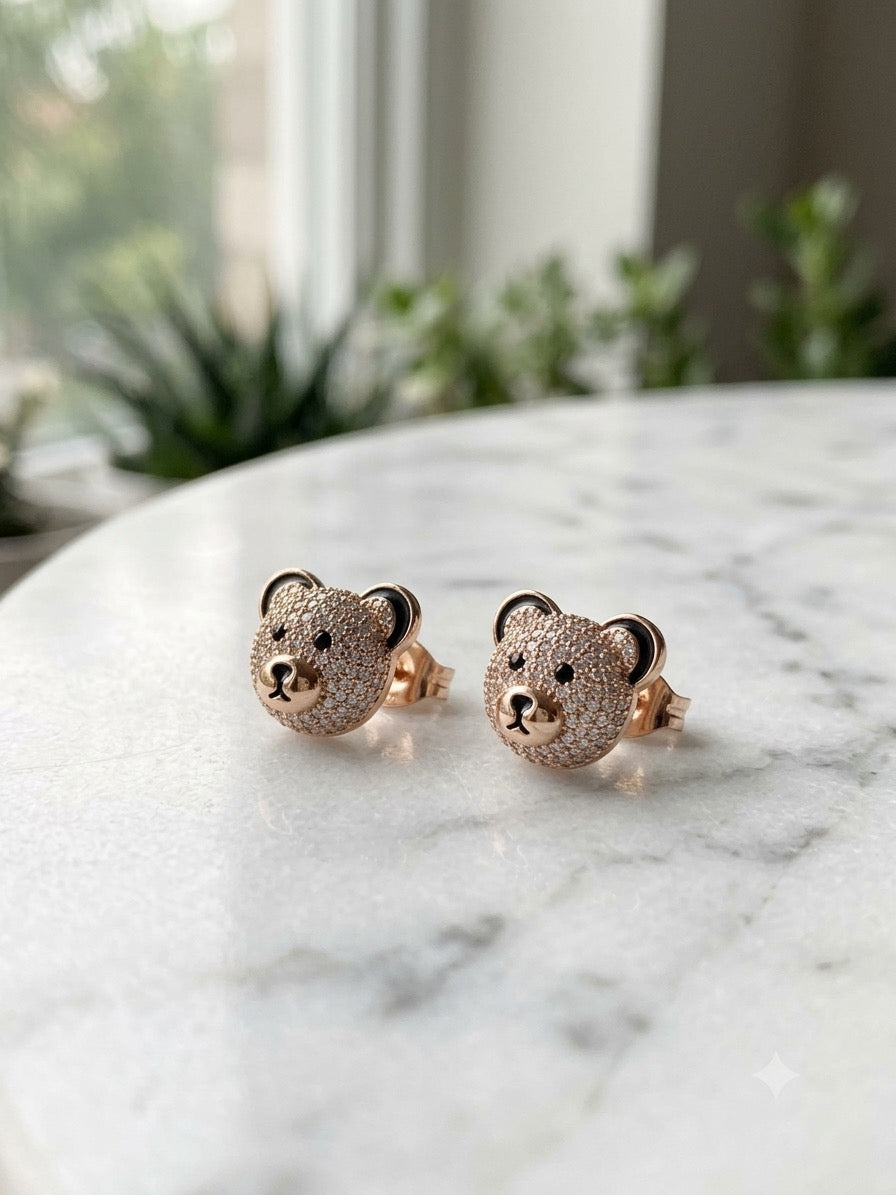Teddy Charmer Studs