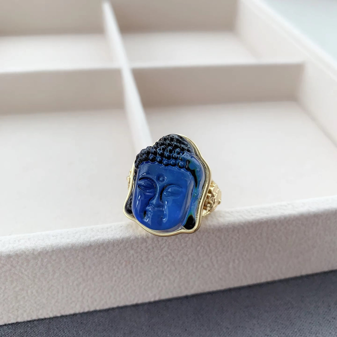 Royal Serene Buddha Ring