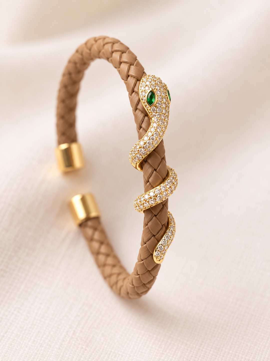 Serpentini leather bands