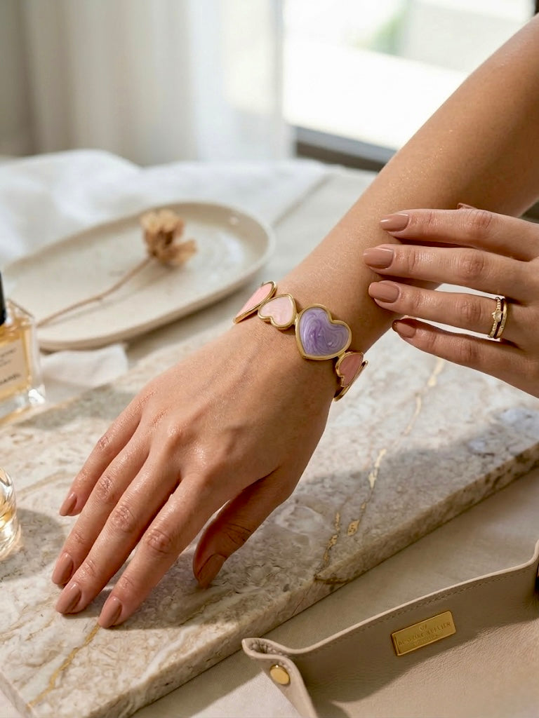 Gelato Heart Bracelet