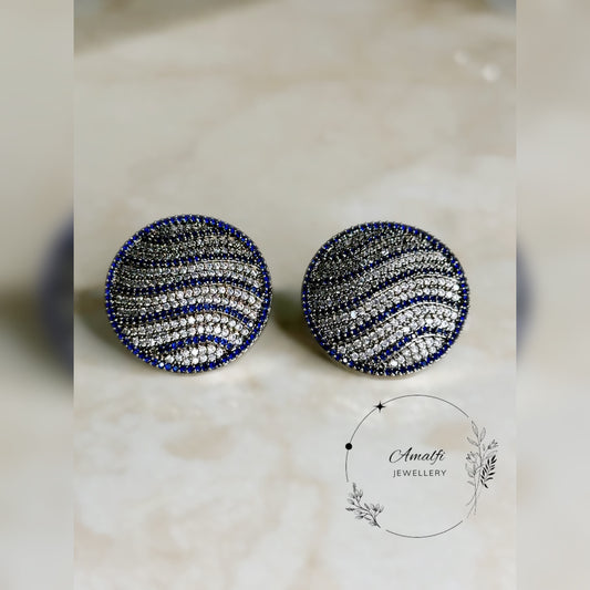 Ripple Oversized Studs