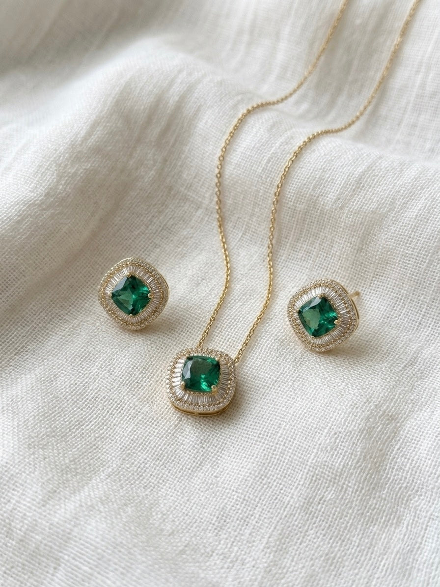 Velvet Emerald Set