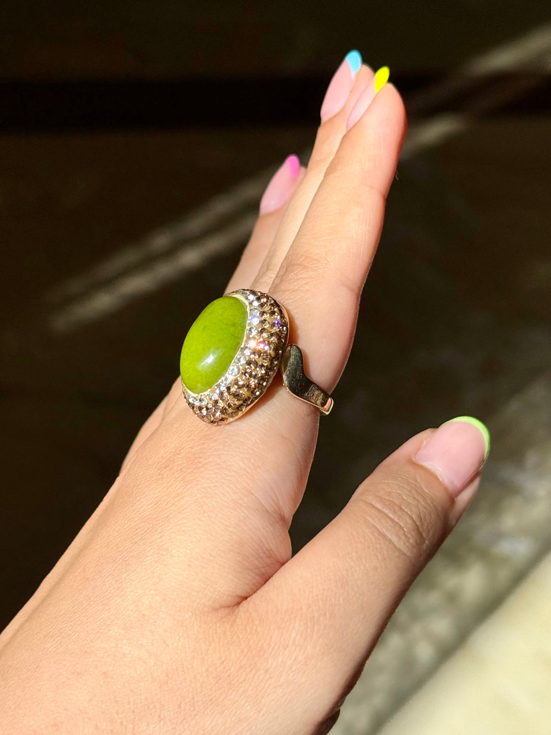 Olive Sultana Ring