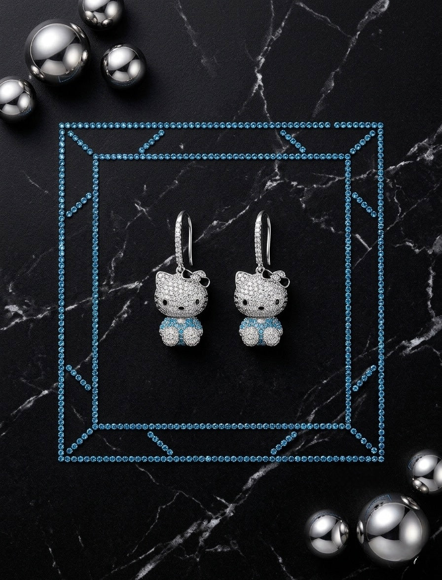 Hello kitty earrings