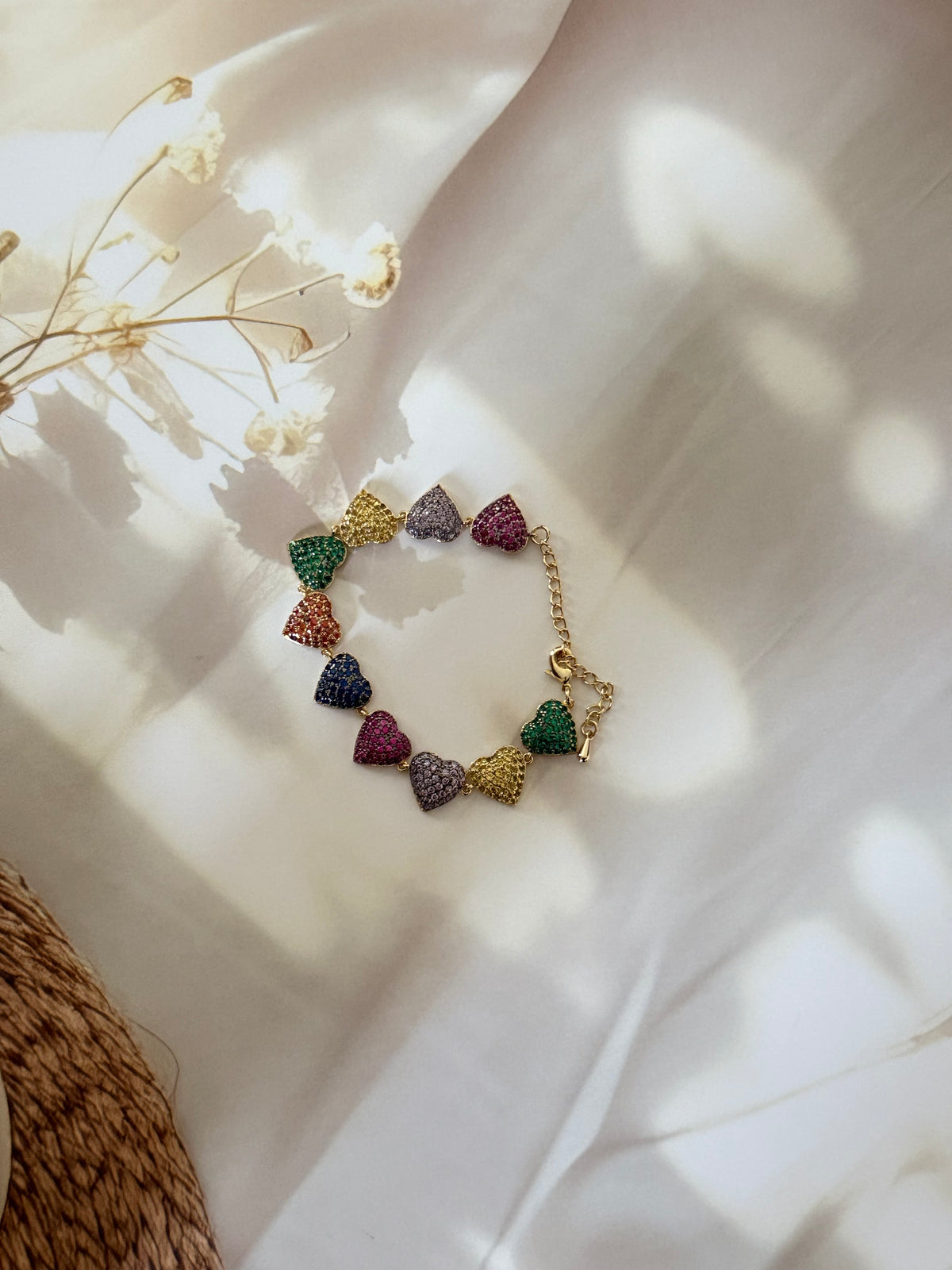 Eternal hearts bracelet