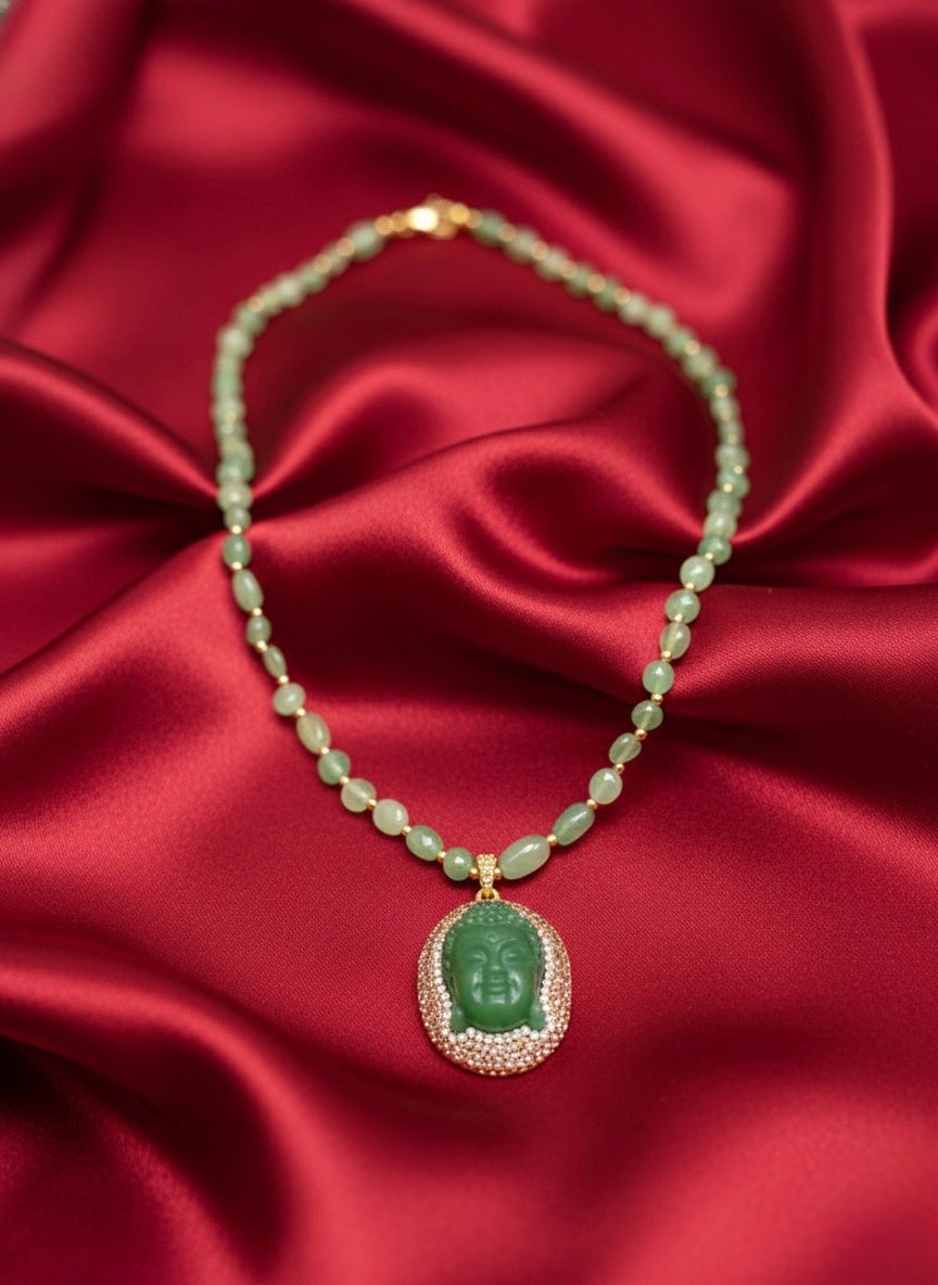 Serene Buddha Necklace