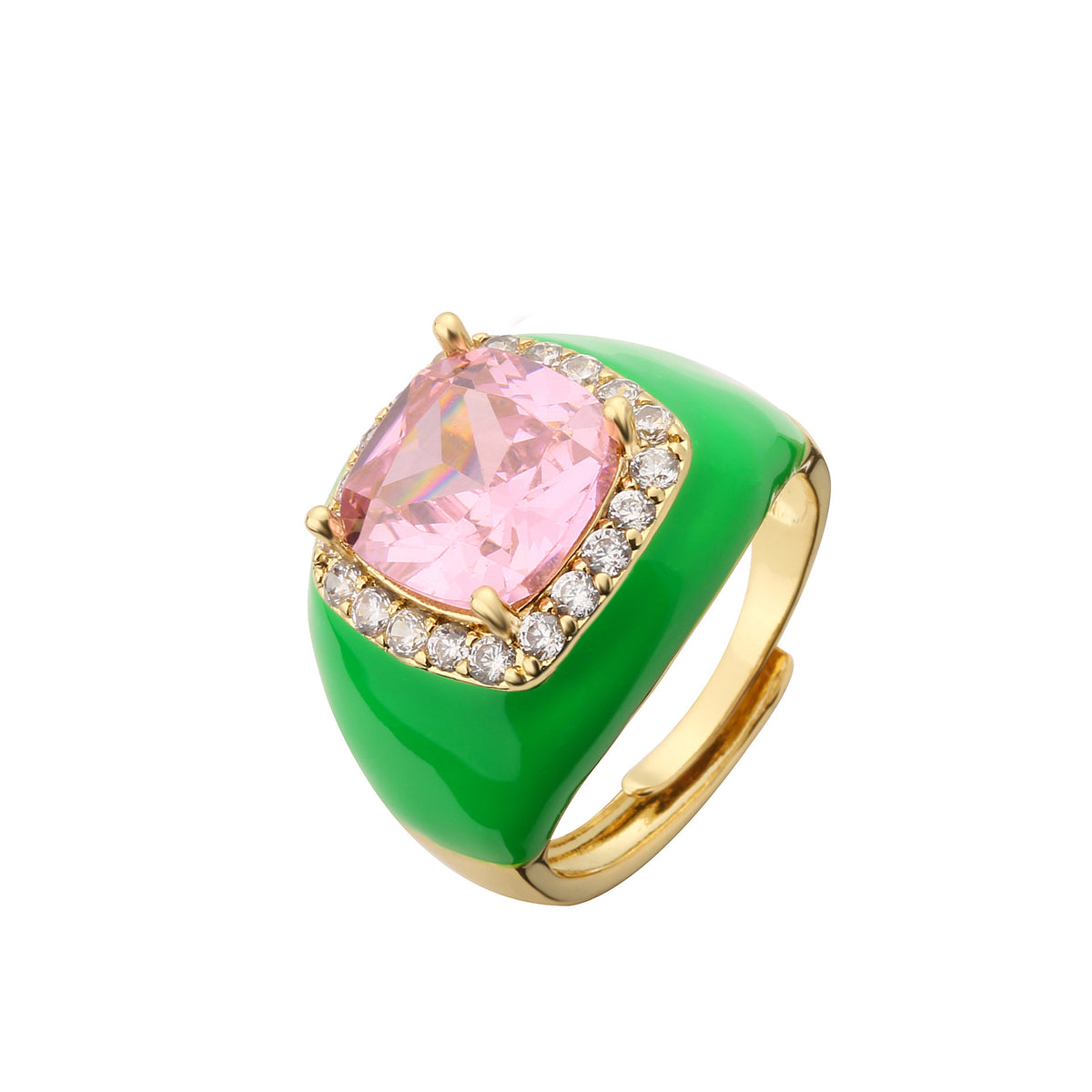 Pastel candy rings