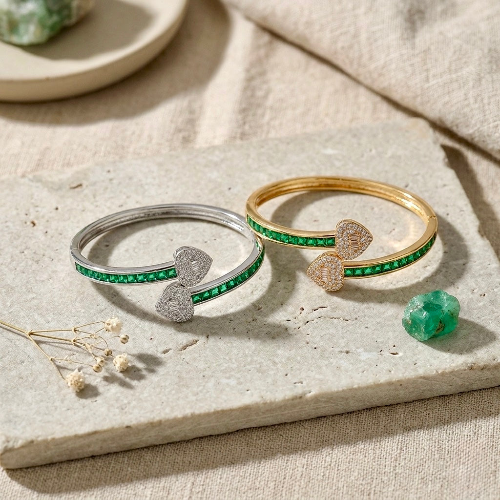 Emerald Gala Cuff