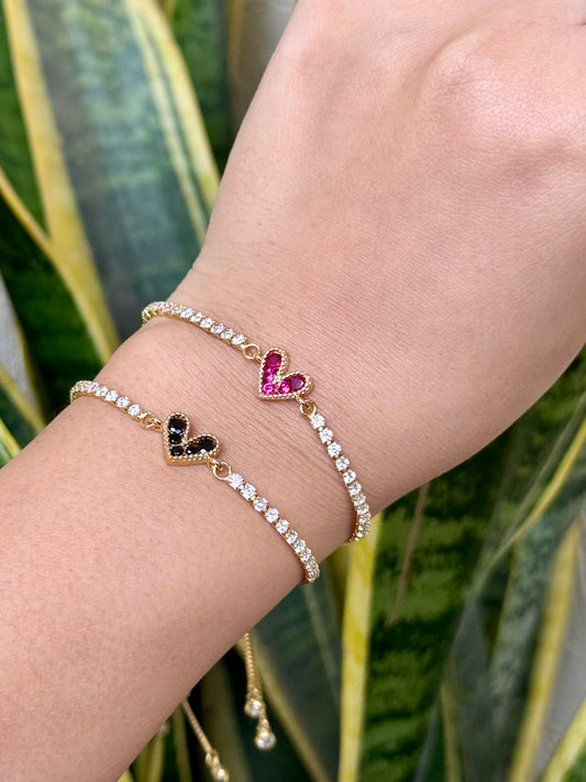 Flirty Hearts Bracelet