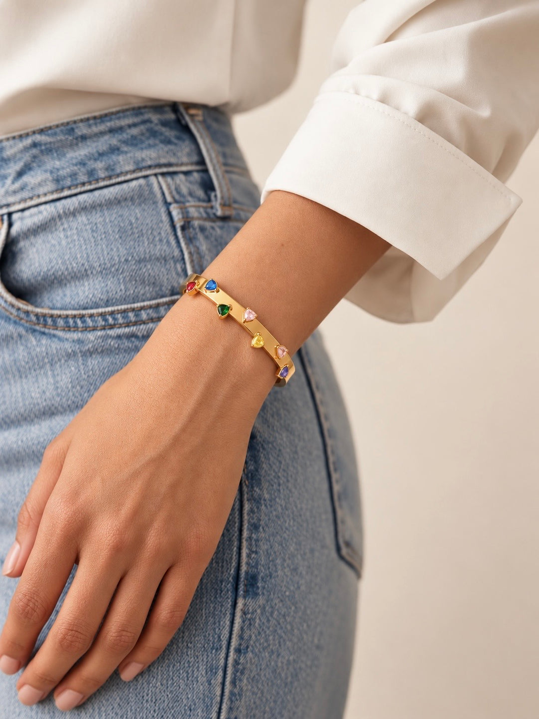 Stolen Hearts Bangle
