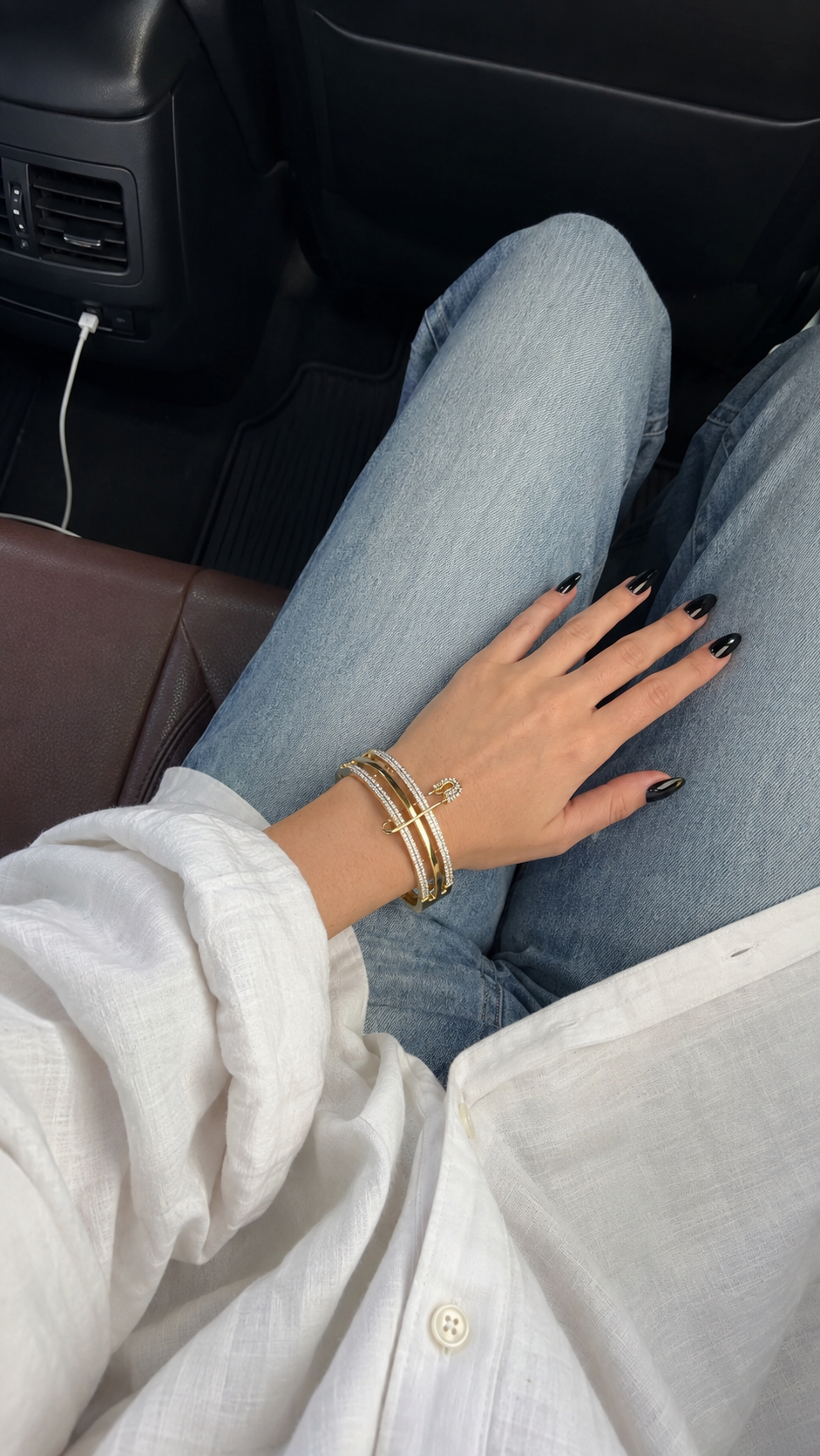 Safety pin Bracelet