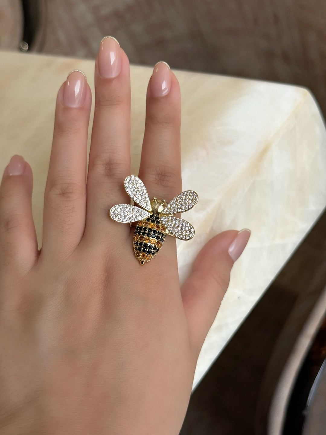 Queen Bee Statement Ring
