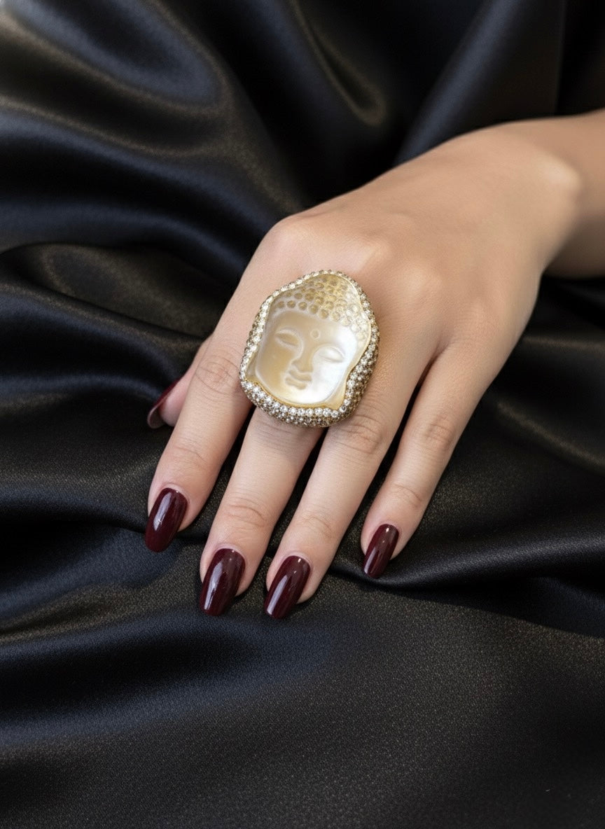 Serene Buddha Ring (Big)