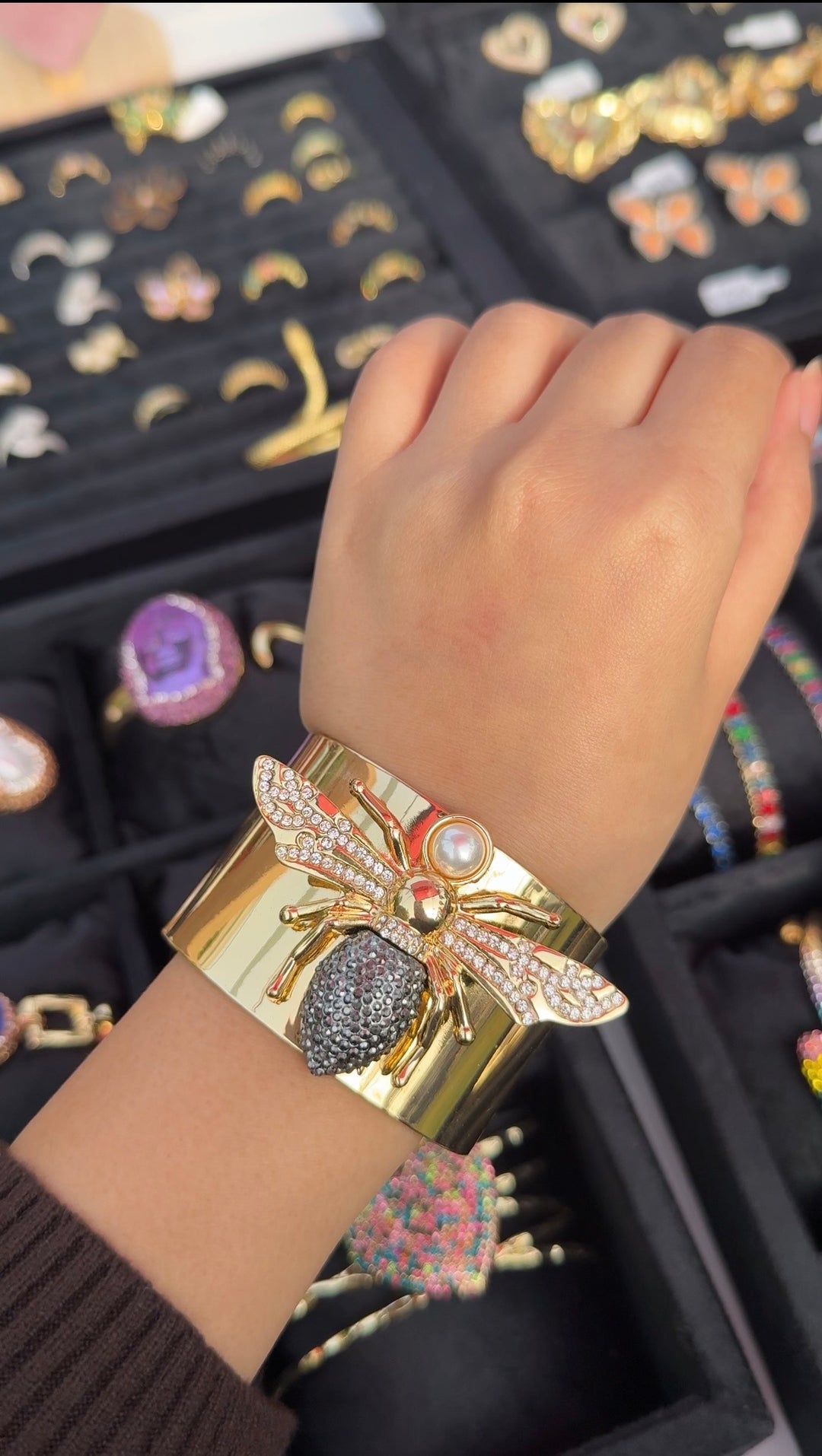 Queen Bee Cuff