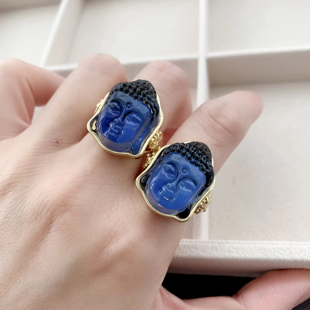 Royal Serene Buddha Ring