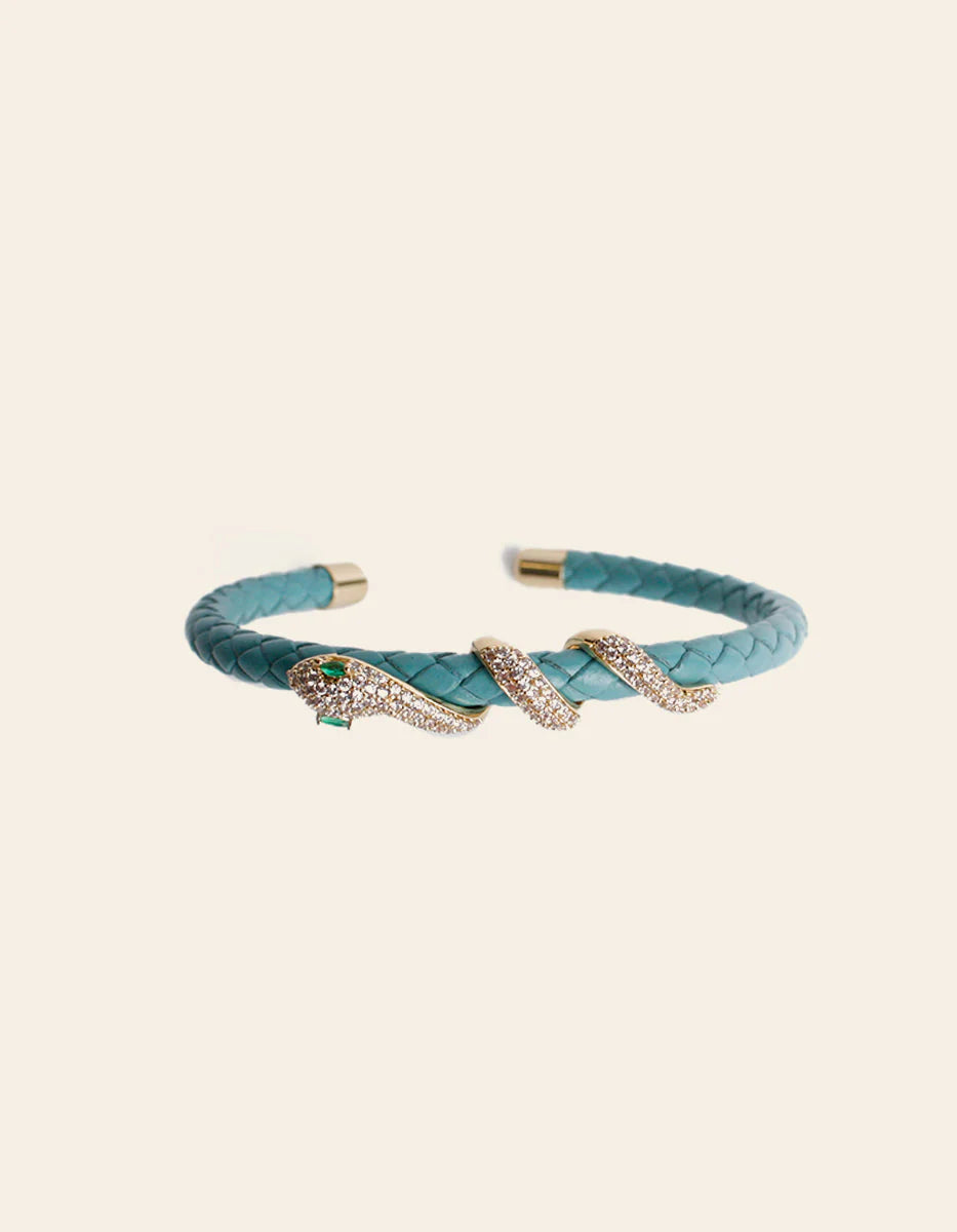 Serpentini leather bands