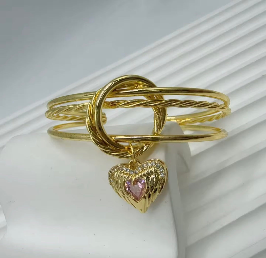 Infinite Romance Cuff