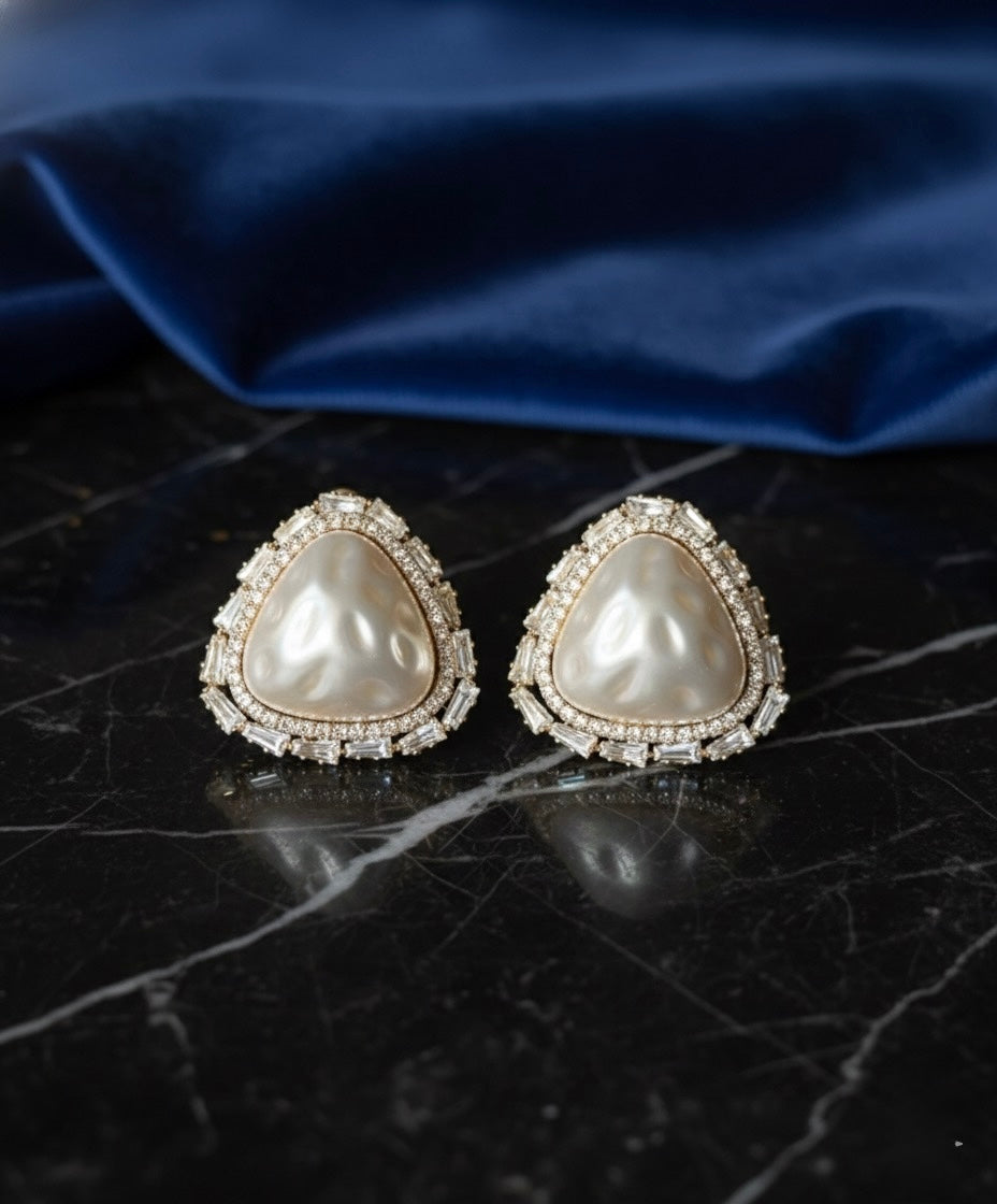 Regal Pearl Studs